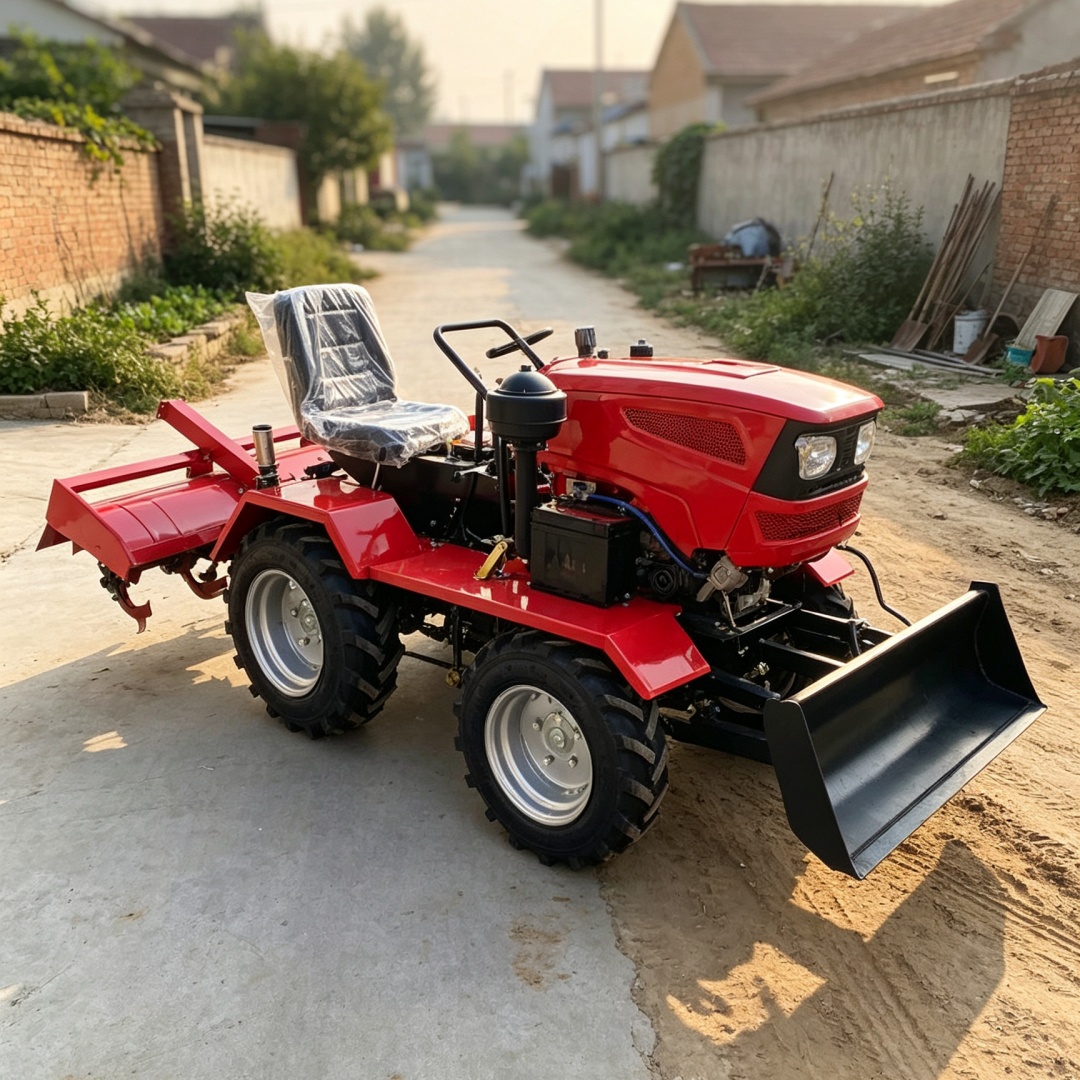 Agriculture Farming Types - Enxada Rotativa Personalizada de 4 Rodas