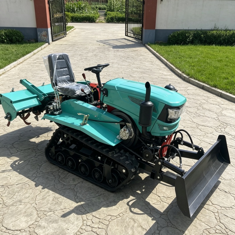 Agriculture Farming Types - Máquina Agrícola Rotativa de Esteira para