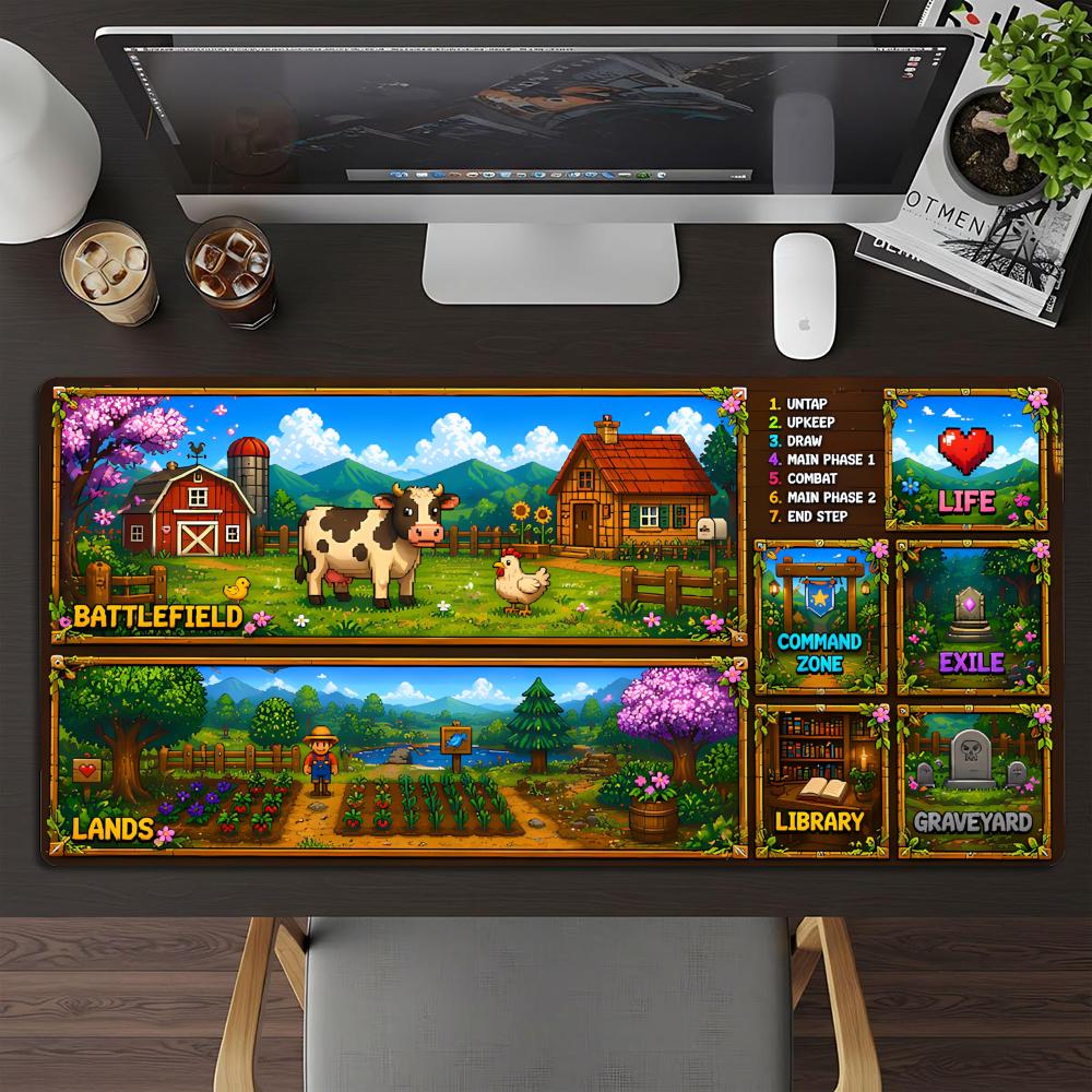 Tapete de Jogo para Cartas Mág - Farming Zone avaliação e preço