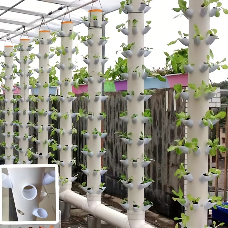 10 conjuntos de potes hidropôn - Agriculture Vertical Farming avaliação e preço