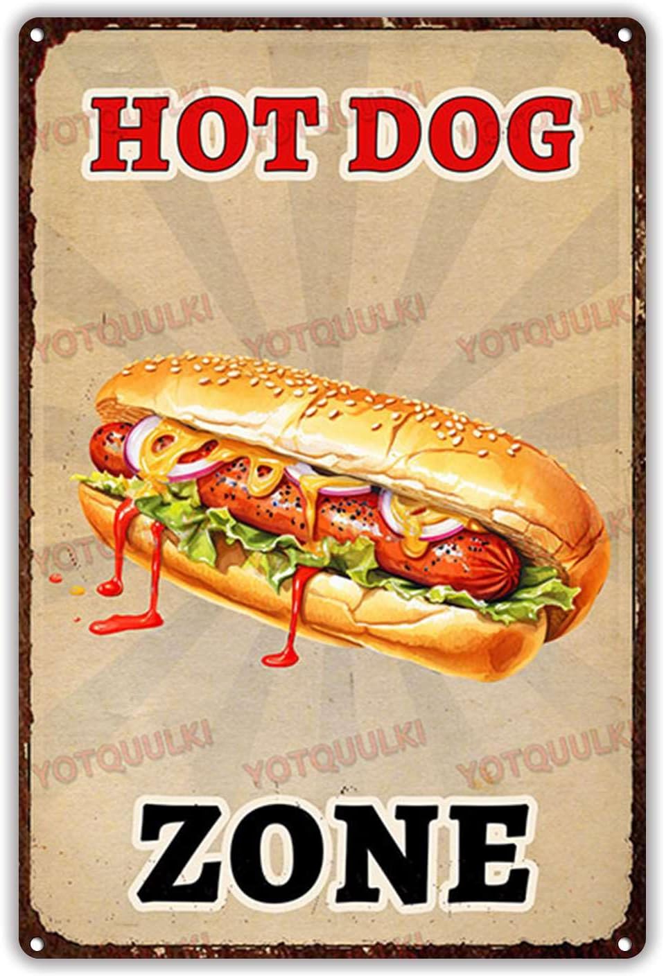 Quadro Decorativo Hot Dog Zone - Farming Zone avaliação e preço